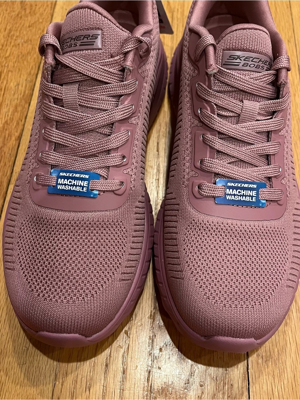 Skechers NWT Bobs Squad Chaos Face Off Womens Sneaker Raspberry Size 8 - Picture 5 of 9